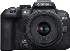 Canon EOS R10 Mirrorless Camera with 18-45mm Lens