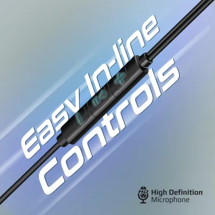 Promate LumiBuds Type-C Wired Earphones