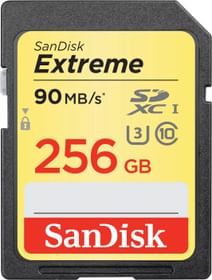 SanDisk Extreme 256 GB SDXC Class 10 Memory Card