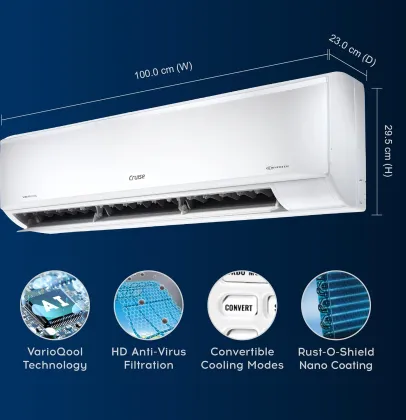Cruise CWCVBM-VQ1D185 1.5 Ton 5 Star 2026 Inverter Split AC