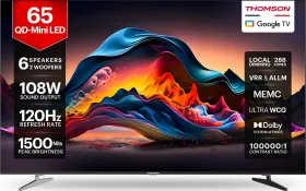 Thomson Masterclass Series 65 inch Ultra HD 4K Smart Mini LED TV (TH65QDMini1022)