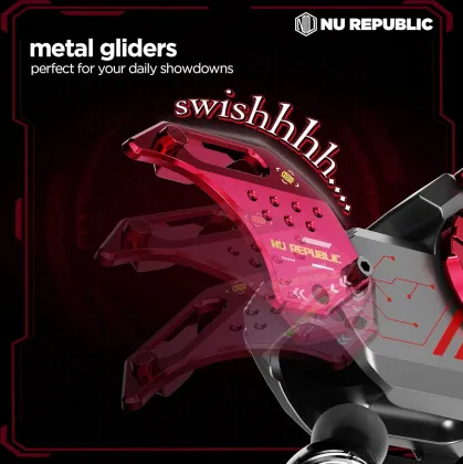Nu Republic Cyberstud Spin Fidget Spinner Earbuds