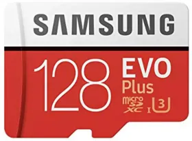 Samsung  Evo Plus 128 GB Micro SDXC UHS-I Memory Card
