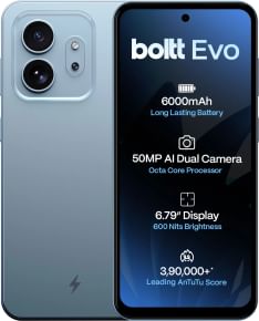 Boltt Evo (6GB RAM + 128GB) vs Boltt Ace 5G (8GB RAM + 128GB)