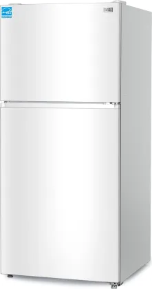 BLACK+DECKER BR2010JW 20.1 Cu Ft Double Door Refrigerator