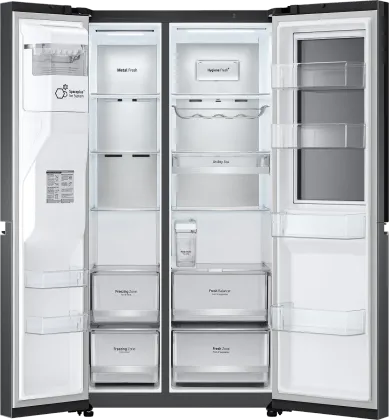 LG GL-X257AMCX 635 L 3 Star Side By Side Refrigerator