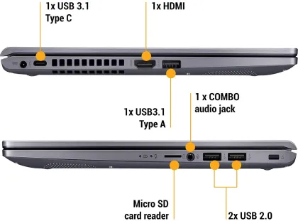 Asus VivoBook 14 M409DA-EK147T Laptop (Ryzen 5-3500U/ 8GB/ 256GB SSD/ Win10)