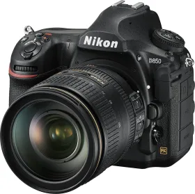 Nikon D850 45.7MP DSLR Camera with AF-S Nikkor 24-120mm F/4G ED VR Lens & Nikon AF-S 85mm F/1.8G Prime Lens