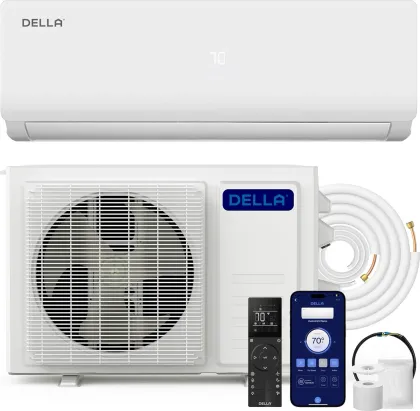 DELLA Vario ‎‎‎048-TL-24K2V-19S 24000 BTU 230V Inverter Split AC