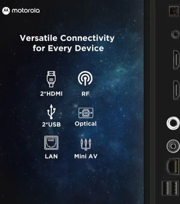 Motorola 43FHDGQMGS4Q 43 inch Full HD Smart QLED TV