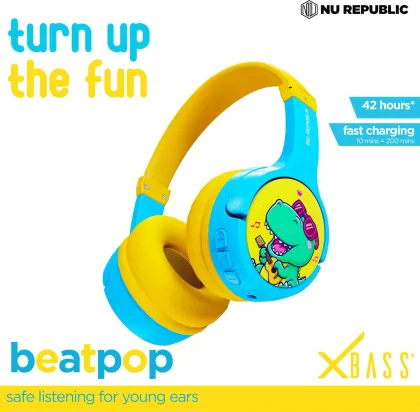 Nu Republic Beatpop Wireless Headphones