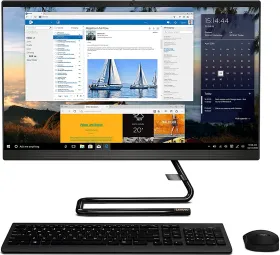 Lenovo Ideacentre A340 F0E800CKIN AIO Desktop (10th Gen Core i5/ 8GB/ 1TB/ WIn10 Home) - image 1