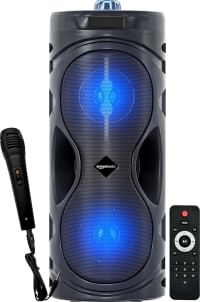 amazon basics Party Speaker with Karaoke Mic