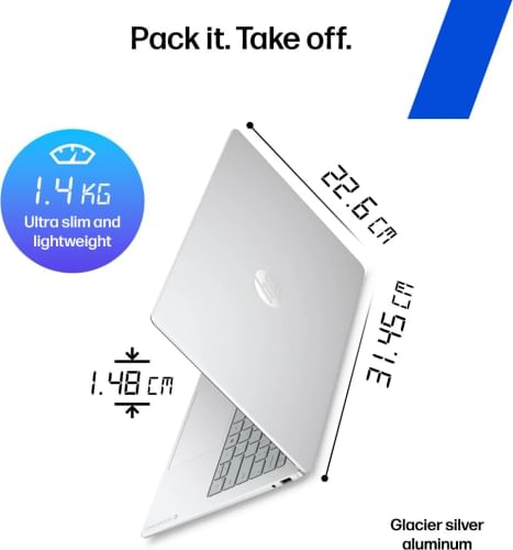 HP OmniBook 3 14-ht0140TU AI Laptop (Intel Core 3 304/ 8GB/ 512GB SSD/ Win11 Home)