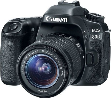 Canon EOS 80D DSLR Camera (EF-S 18-55 IS STM Lens) Best ...