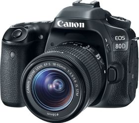 Canon EOS 80D DSLR Camera (EF-S 18-55 IS STM Lens)
