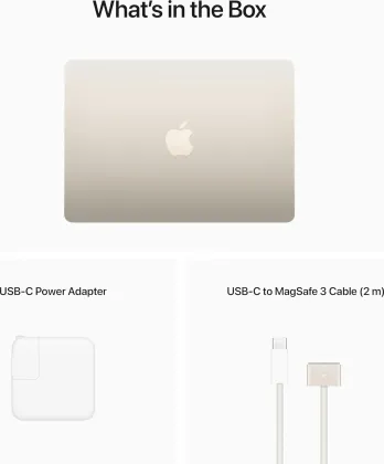Apple MacBook Air 13 2022 Laptop (Apple M2/ 16GB/ 256GB SSD/ macOS)