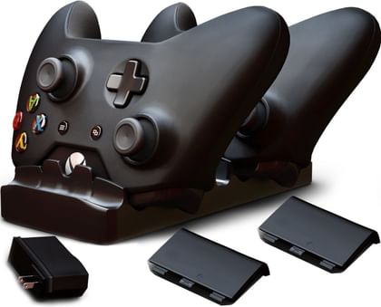 Microware Dual Dock For Xbox One Wireless Controller (Dobe) Mmpl-Xbox1dual Charging Station