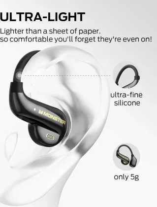 Monster Open Ear AC390 True Wireless Earbuds
