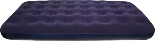 Karmax PVC (Polyvinyl Chloride) 2 Seater Inflatable Sofa  (Color - Navy Blue)