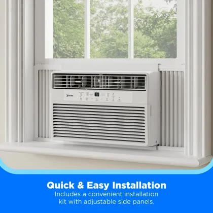 Midea MAW12S1VWT-A 12000 BTU 115V Window AC