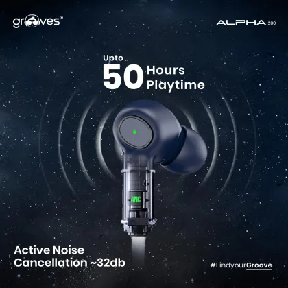 Grooves Alpha 200 True Wireless Earbuds