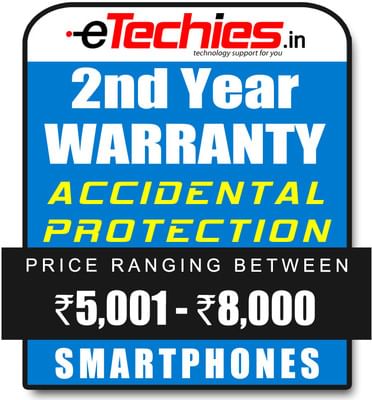 Etechies SmartPhone 1 Year Extended Accidental Damage Protection (For Device Worth Rs 5001 - 8000)