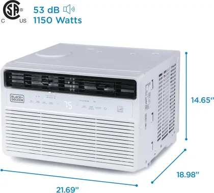 BLACK+DECKER BD12NWES 12000 BTU 115V Window AC