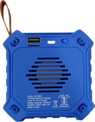 Syska BT4080X 5W Bluetooth Speaker
