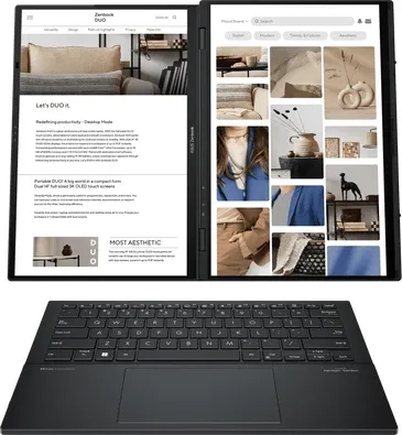 Asus Zenbook Duo 14 OLED UX8406MA-PS99T Laptop (Intel Core Ultra 9 185H/ 32GB/ 1TB SSD/ Win11)