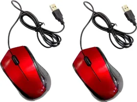 Tuscan 2 Pcs TSC-125 Wired Optical Mouse (USB 2.0)