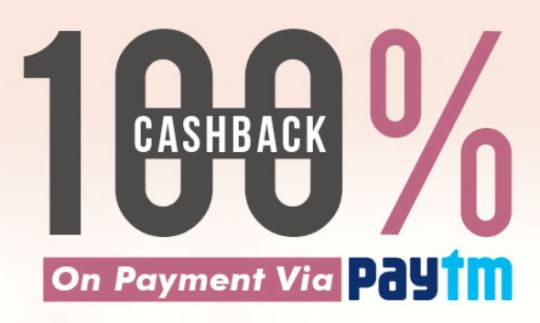 Enjoy Amazing Offer on Paying via Paytm Wallet