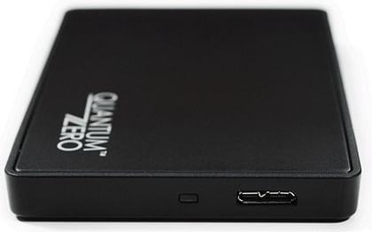 QuantumZERO QZ-HD02 USB 3.0 2.5inch Hard Drive Disk HDD/SSD External Enclosure Case (For 9.5mm, 7mm 2.5inch SATA I, II, III HDD, SSD)