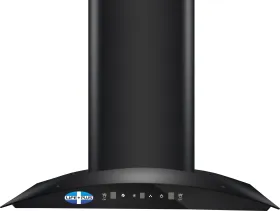 Life Plus Pearl 1300 BK 60cm Auto Clean Chimney