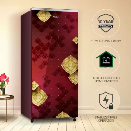 Whirlpool 215 IMPRO GD PRM 3S Ruby Swarna 192 L 3 Star Single Door Refrigerator
