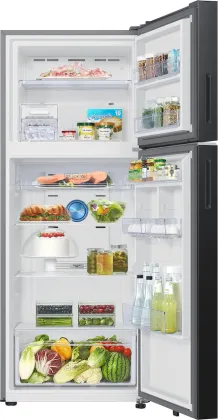 Samsung Bespoke RT41HG6A42B1 396 L 2 Star Double Door Refrigerator
