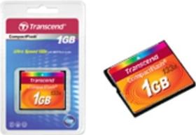 Transcend Compact Flash 1GB Standard 133x Memory Card (TS1GCF133)