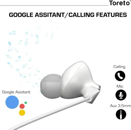 Toreto TOR-274 Wired Earphones
