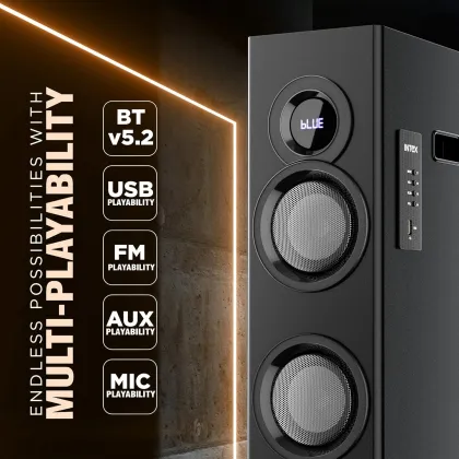 Intex 1500-D 150W Bluetooth Speaker Price in India 2025, Full