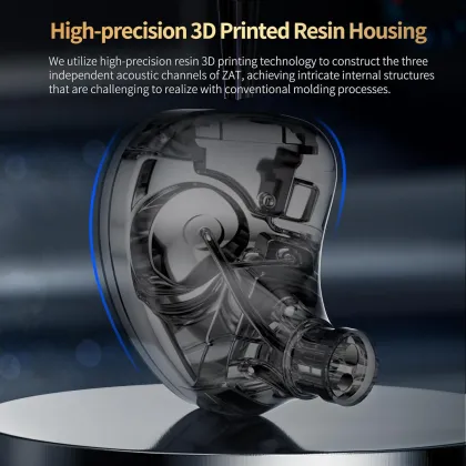 KZ ZAT Wired Earphones (Without Mic)