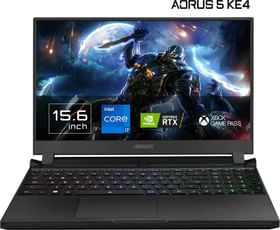 Gigabyte Aorus 5 KE4 Gaming Laptop (12th Gen Core i7/ 16GB/ 1TB SSD/ Win11 Home/ 6GB Graph)