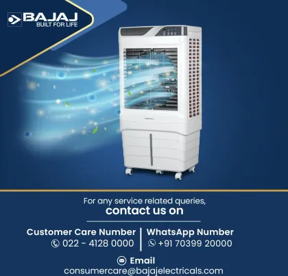 Bajaj Shield Series Elevate Digi 90 L Dessert Air Cooler