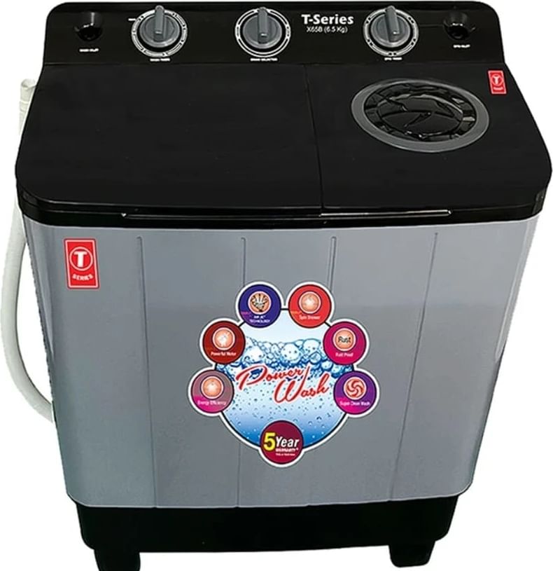 t series washing machine 7.5 kg price