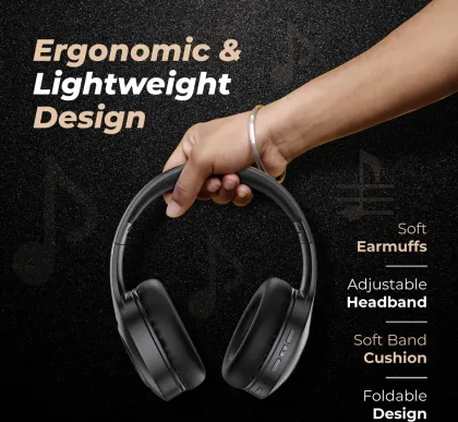 pTron Studio Pro Wireless Headphones