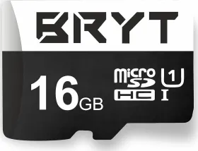 BRYT CL10 16GB Micro SDHC UHS-1 Memory Card
