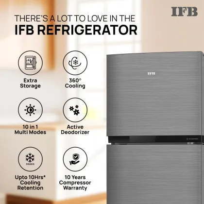 IFB IFBFF-3832DBSET 331 L 2 Star Double Door Refrigerator