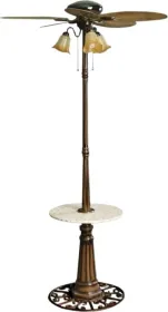 Luxaire LUX D0020 52 inch 5 Blade Pedestal Fan