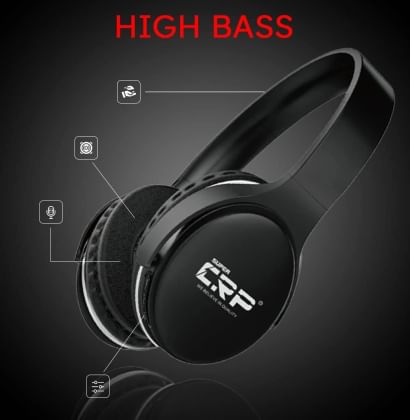 SUPER CRP CR BT 1150 Wireless Headphones Price in India 2024 Full