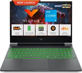 HP Victus 15-fa2651TX Gaming Laptop (13th Gen Core i5/ 16GB/ 512GB SSD/ Win11 Home/ 6GB RTX 4050)