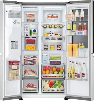 LG GL-X257ABS3 630 L 3 Star Side By Side Refrigerator